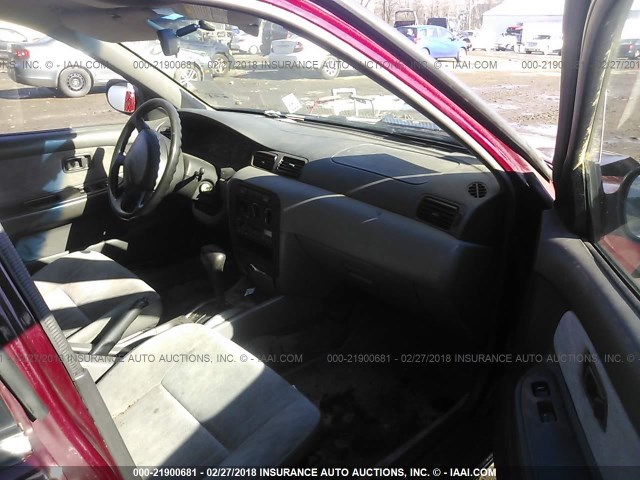 3N1AB41D1VL036543 - 1997 NISSAN SENTRA XE/GXE MAROON photo 5