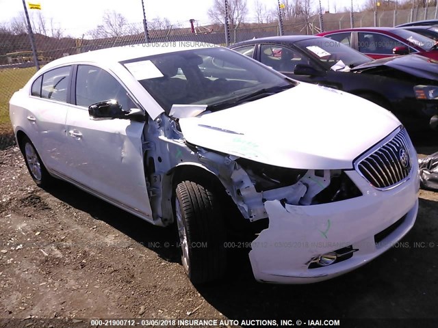 1G4GC5ERXDF187854 - 2013 BUICK LACROSSE WHITE photo 1