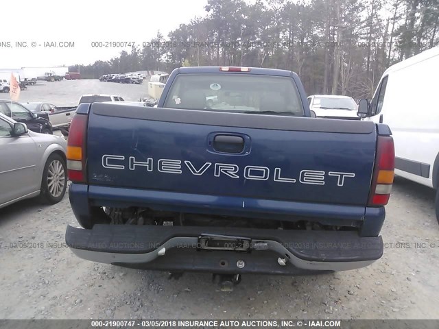 1GCEC14W9YZ168972 - 2000 CHEVROLET SILVERADO C1500 BLUE photo 8