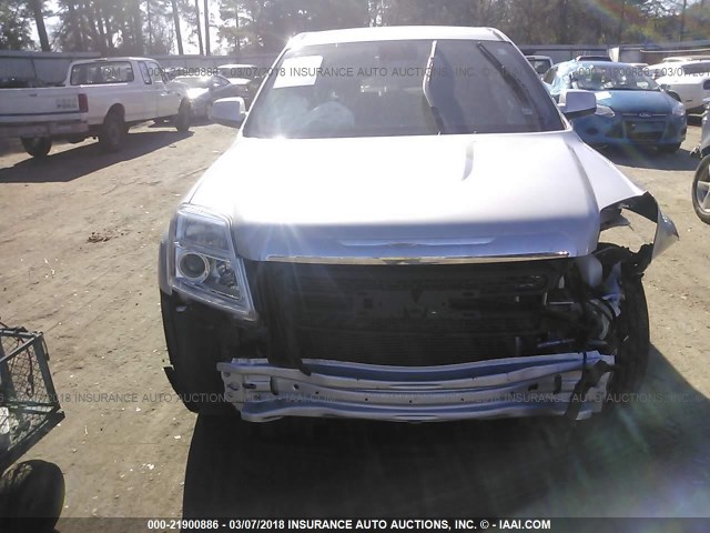 2GKALMEK5G6175332 - 2016 GMC TERRAIN SLE SILVER photo 6