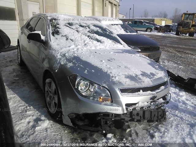 1G1ZB5E05CF112097 - 2012 CHEVROLET MALIBU LS 银色 照片 1