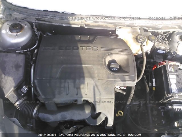 1G1ZB5E05CF112097 - 2012 CHEVROLET MALIBU LS 银色 照片 10