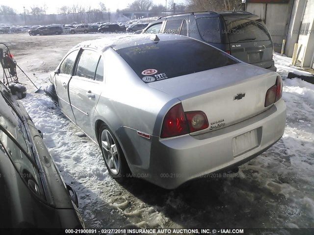 1G1ZB5E05CF112097 - 2012 CHEVROLET MALIBU LS 银色 照片 3