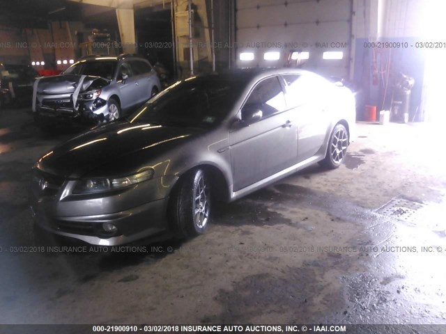 19UUA76507A047061 - 2007 ACURA TL TYPE S GRAY photo 2