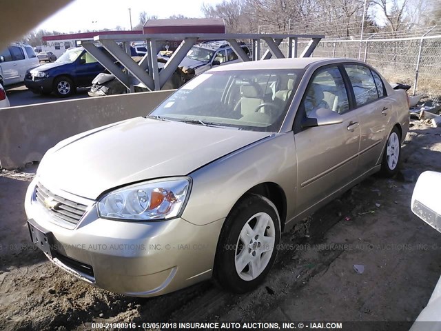 1G1ZT58N98F101213 - 2008 CHEVROLET MALIBU LT/CLASSIC GOLD photo 2