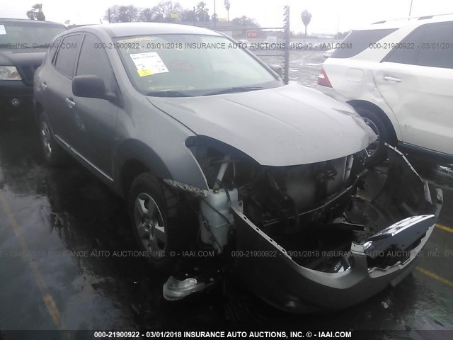 JN8AS5MT5CW609669 - 2012 NISSAN ROGUE S/SV GRAY photo 1