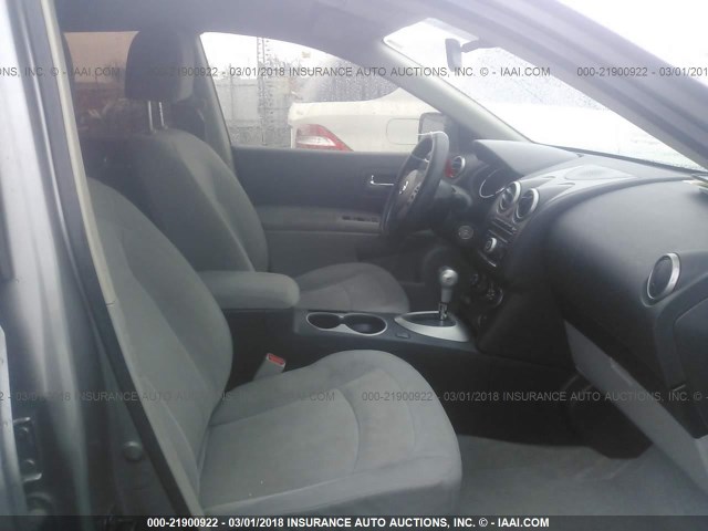 JN8AS5MT5CW609669 - 2012 NISSAN ROGUE S/SV GRAY photo 5