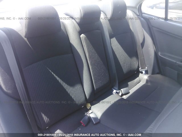 JA32V2FW9EU008016 - 2014 MITSUBISHI LANCER SE SILVER photo 8