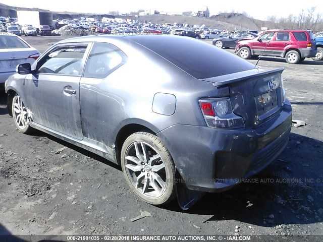 JTKJF5C79FJ012684 - 2015 TOYOTA SCION TC 灰色 照片 3
