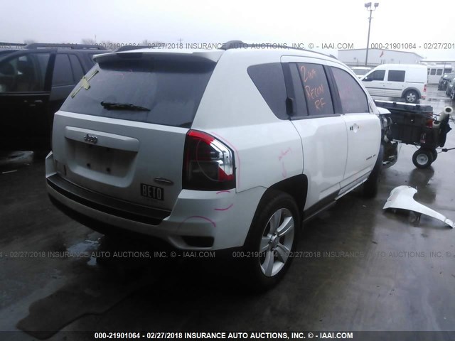 1C4NJCEA3CD646765 - 2012 JEEP COMPASS LATITUDE 白色 照片 4