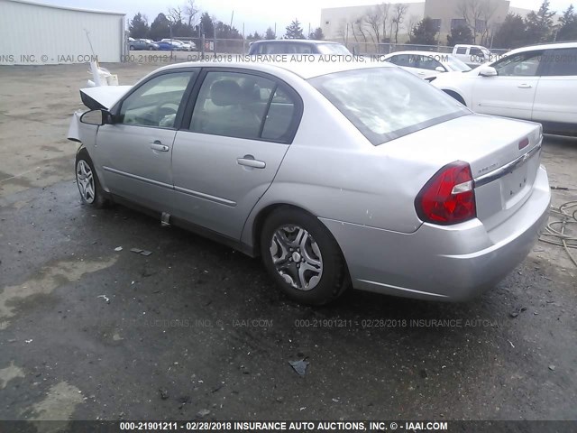1G1ZS57F07F258799 - 2007 CHEVROLET MALIBU LS 银色 照片 3