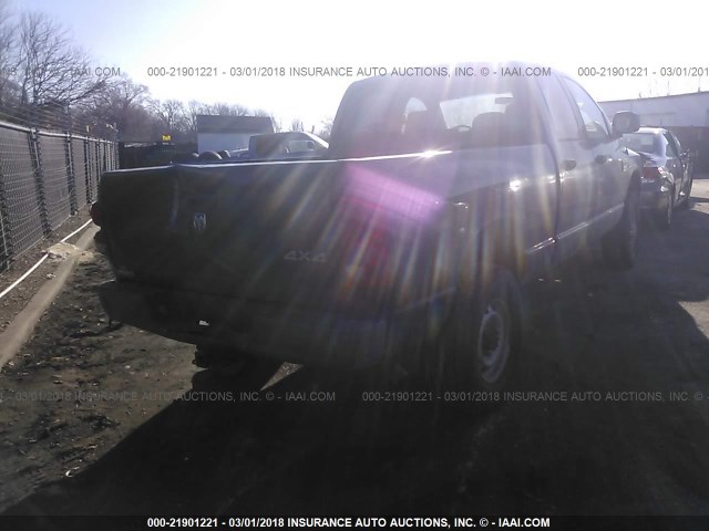 3D7KS28T89G531703 - 2009 DODGE RAM 2500 BLACK photo 4