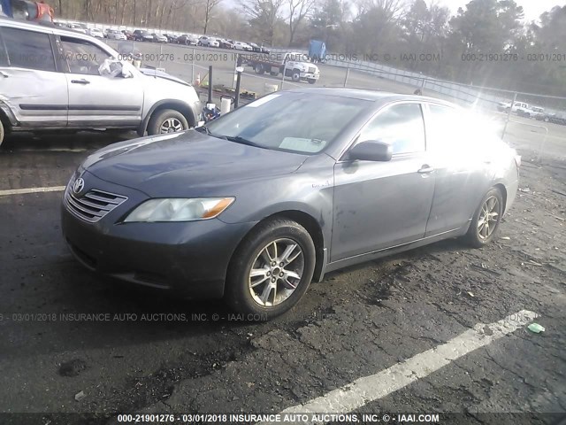 4T1BB46K89U084573 - 2009 TOYOTA CAMRY HYBRID GRAY photo 2