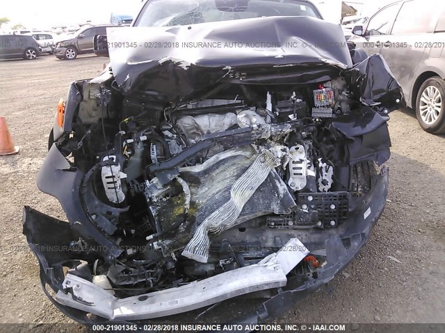 ZACCJAAB7HPF42105 - 2017 JEEP RENEGADE SPORT Սև լուսանկար 6