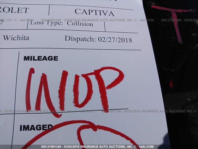3GNAL1EK8ES537217 - 2014 CHEVROLET CAPTIVA LS 白色 照片 7