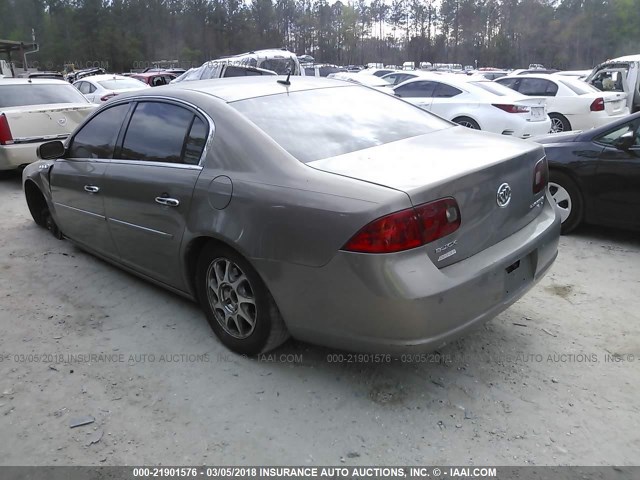 1G4HD57227U149892 - 2007 BUICK LUCERNE CXL GOLD photo 3