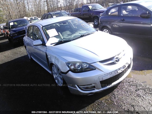 JM1BK34L681878546 - 2008 MAZDA SPEED 3 SILVER photo 1