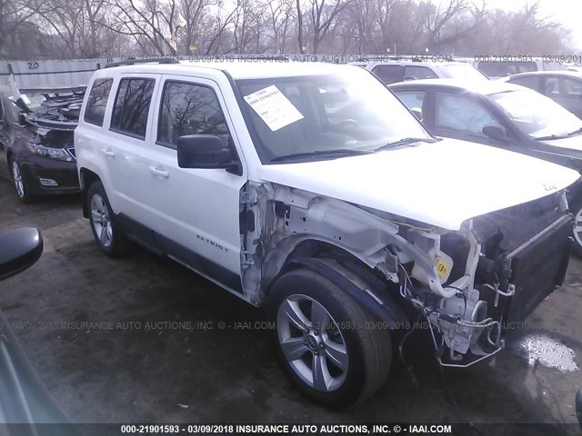 1C4NJPBB5CD513574 - 2012 JEEP PATRIOT SPORT WHITE photo 1