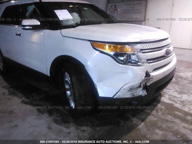 1FM5K7F85FGA00951 - 2015 FORD EXPLORER LIMITED 白色 照片 6