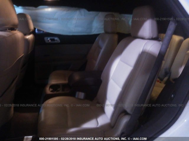 1FM5K7F85FGA00951 - 2015 FORD EXPLORER LIMITED 白色 照片 8