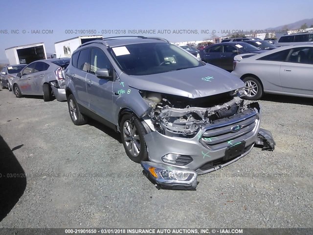 1FMCU0JD3HUA04594 - 2017 FORD ESCAPE TITANIUM Gümüş fotoğraf 1