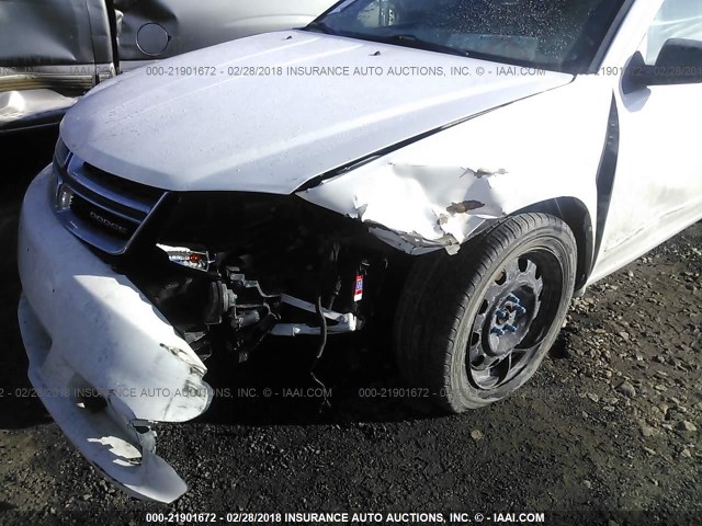 1B3BD4FB2BN523007 - 2011 DODGE AVENGER EXPRESS 白色 照片 6