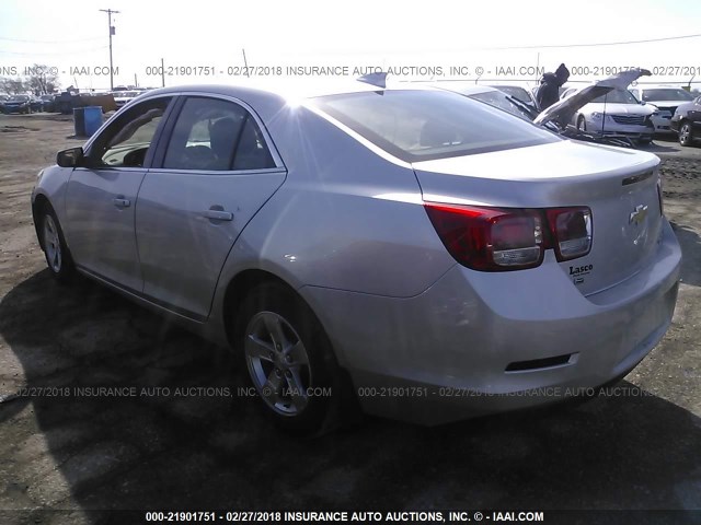 1G11C5SL5FU153161 - 2015 CHEVROLET MALIBU 1LT 银色 照片 3