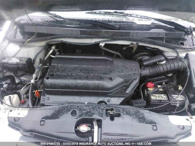 5FNRL18073B095252 - 2003 HONDA ODYSSEY EXL ნაცრისფერი ფოტო 10