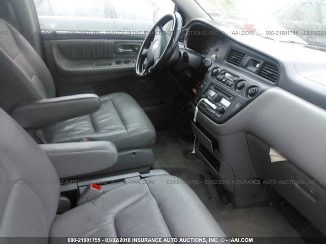5FNRL18073B095252 - 2003 HONDA ODYSSEY EXL ნაცრისფერი ფოტო 5