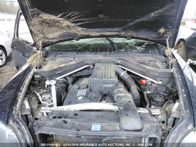 5UXFE43559L273830 - 2009 BMW X5 XDRIVE30I BLUE photo 10