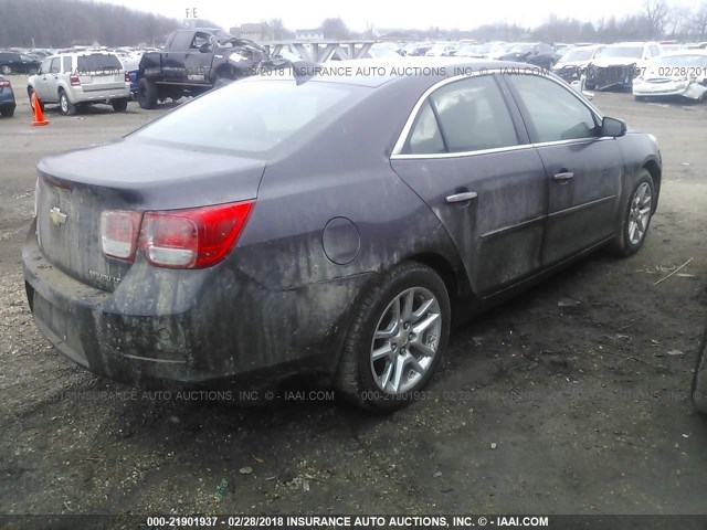 1G11C5SLXFF157453 - 2015 CHEVROLET MALIBU 1LT 紫色 照片 4