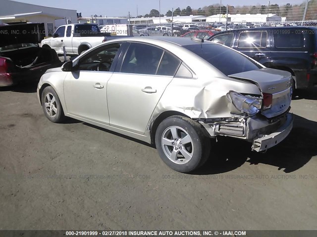 1G1PE5SB1G7117608 - 2016 CHEVROLET CRUZE LIMITED LT SILVER photo 3