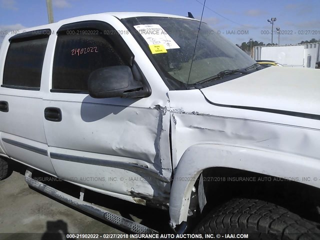 2GTEK13T161142494 - 2006 GMC NEW SIERRA K1500 WHITE photo 6