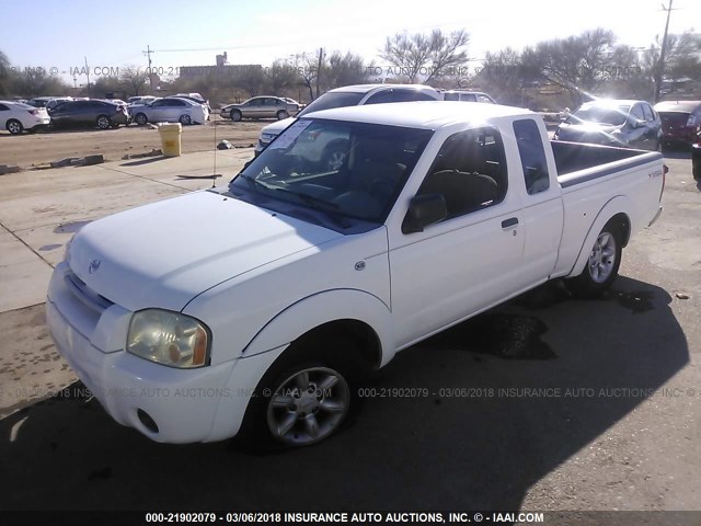 1N6DD26T24C450463 - 2004 NISSAN FRONTIER KING CAB XE WHITE photo 2