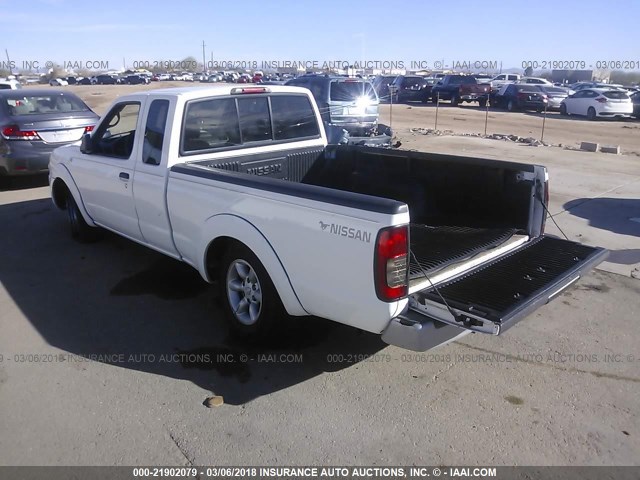 1N6DD26T24C450463 - 2004 NISSAN FRONTIER KING CAB XE WHITE photo 3