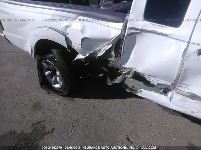 1N6DD26T24C450463 - 2004 NISSAN FRONTIER KING CAB XE WHITE photo 6