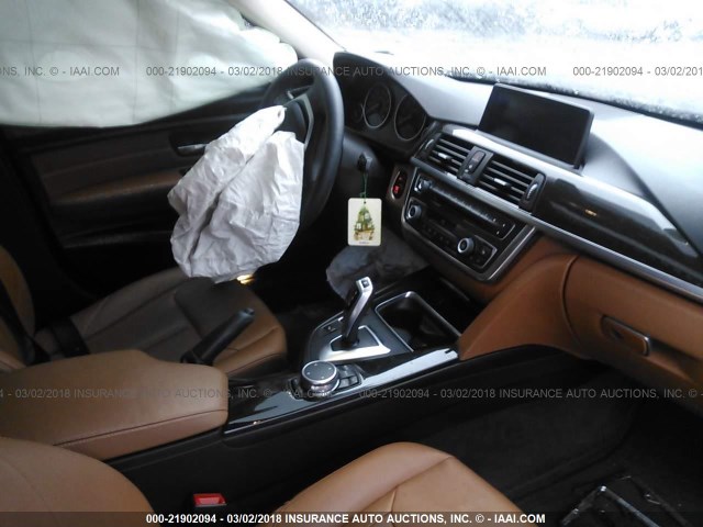 WBA3B5C52FP654376 - 2015 BMW 328 XI SULEV BLACK photo 5