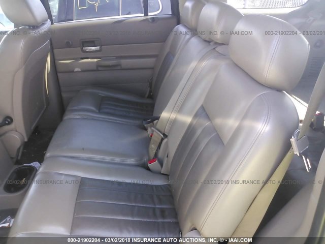 1D4HB58D55F587868 - 2005 DODGE DURANGO LIMITED BLACK photo 8