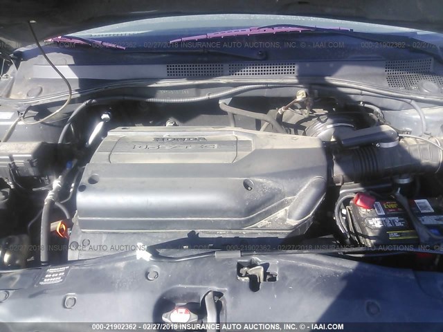 5FNRL18974B020356 - 2004 HONDA ODYSSEY EXL ლურჯი ფოტო 10