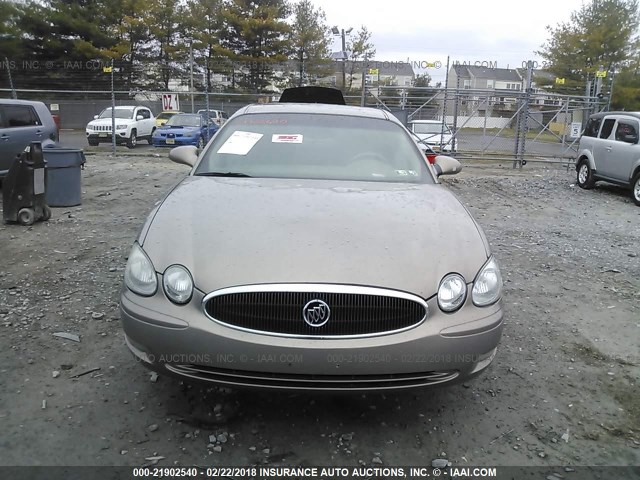 2G4WC582971153748 - 2007 BUICK LACROSSE CX BROWN photo 6