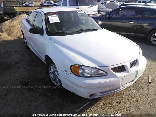 1G2NF52E14C211498 - 2004 PONTIAC GRAND AM SE1 WHITE photo 1