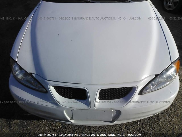 1G2NF52E14C211498 - 2004 PONTIAC GRAND AM SE1 WHITE photo 10