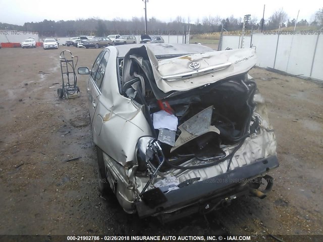 4T1BE32K32U519805 - 2002 TOYOTA CAMRY LE/XLE/SE ოქროსფერი ფოტო 6