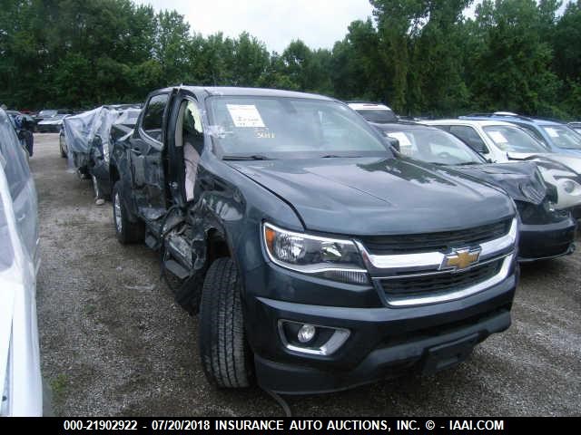 1GCGTBE34F1126451 - 2015 CHEVROLET COLORADO LT GRAY photo 1