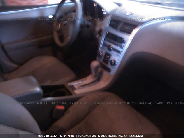 1G1ZC5E0XCF331571 - 2012 CHEVROLET MALIBU 1LT 蓝色 照片 5