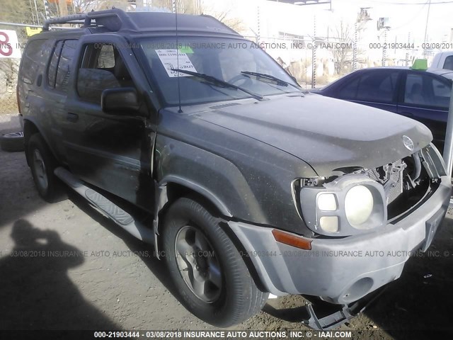 5N1ED28T83C704384 - 2003 NISSAN XTERRA XE/SE GREEN photo 1