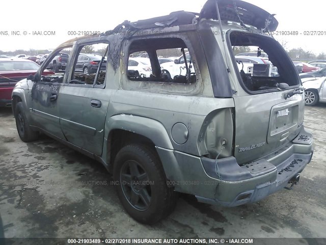 1GNES16S436207563 - 2003 CHEVROLET TRAILBLAZER EXT GREEN photo 3