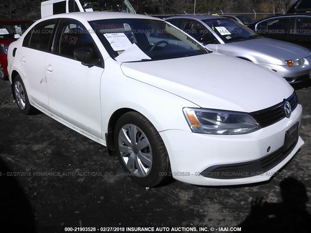 3VW1K7AJ3CM344144 - 2012 VOLKSWAGEN JETTA S 白色 照片 1
