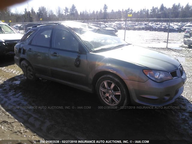 JF1GG686X6H810158 - 2006 SUBARU IMPREZA OUTBACK SPORT/OUTBACK SPC GRAY photo 1