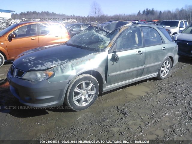 JF1GG686X6H810158 - 2006 SUBARU IMPREZA OUTBACK SPORT/OUTBACK SPC GRAY photo 2